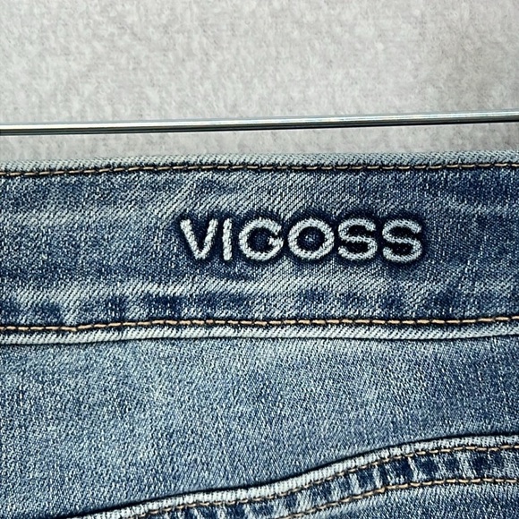 Vigoss /Stitch Fix Thompson Tomboy Jeans Sz 30 Blue Denim Mid Rise NWT - Picture 9 of 15